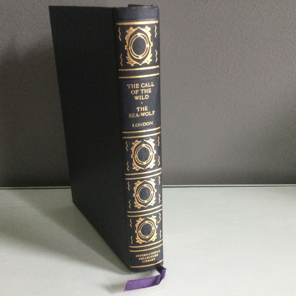 The Call of The Wild & The Sea Wolf by Jack London Vintage Book